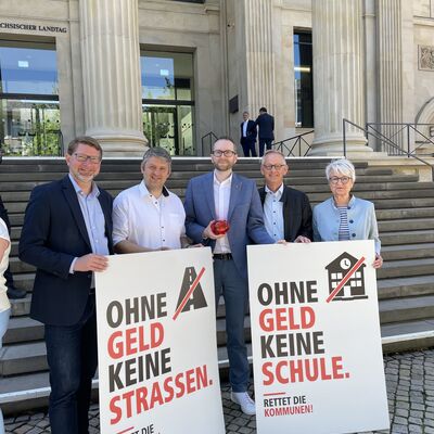Landtag Resolution "Rettet die Kommunen"